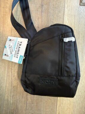 NEW Moby Transit Cross Body Diaper Bag